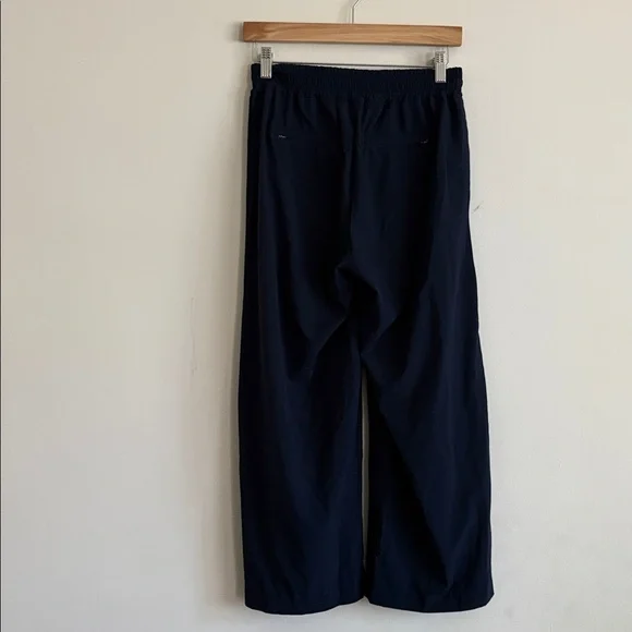 Athleta Navy Brooklyn Wide Leg Crop Pant Size 0 - Picture 11 of 11